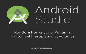 Android Studio Ders 8 - Random Fonksiyon Kullanımı