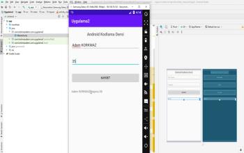 Android Studio Ders 3 - Kodlamaya Giriş